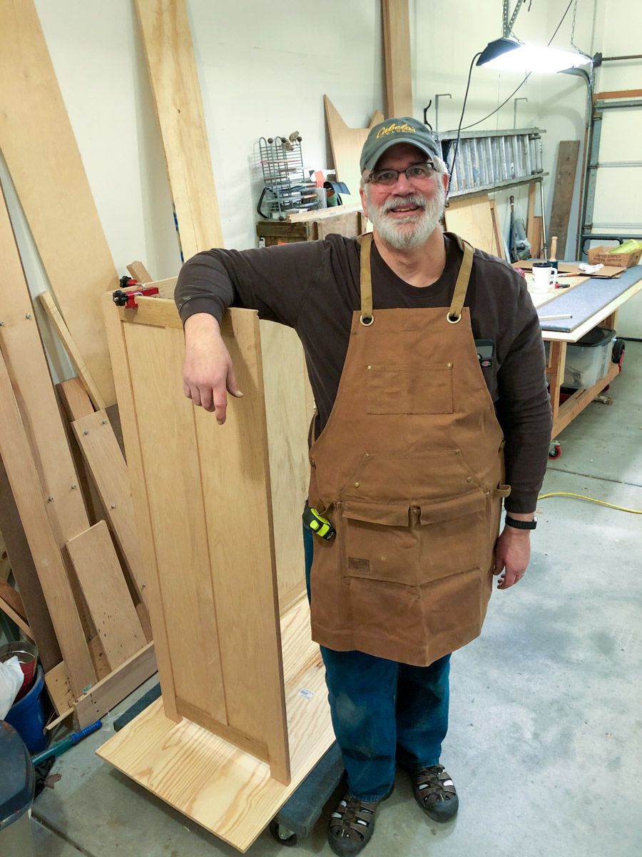 Verity Woodcraft-18 Craftsman Brad Snapp in shop